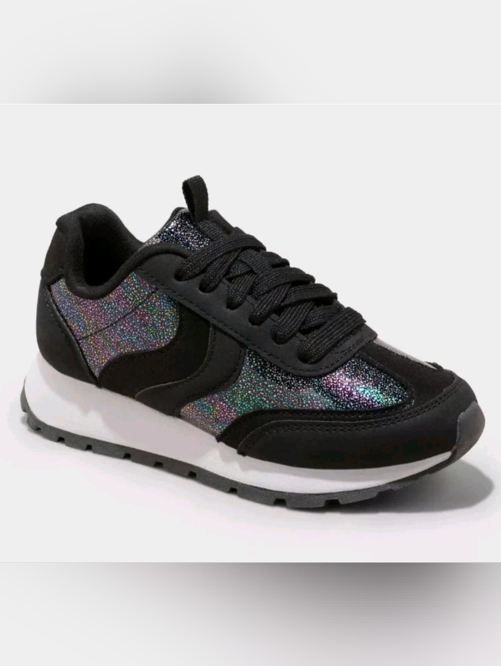 Cat & Jack Kids' Ellison Sneakers Black Size 4
